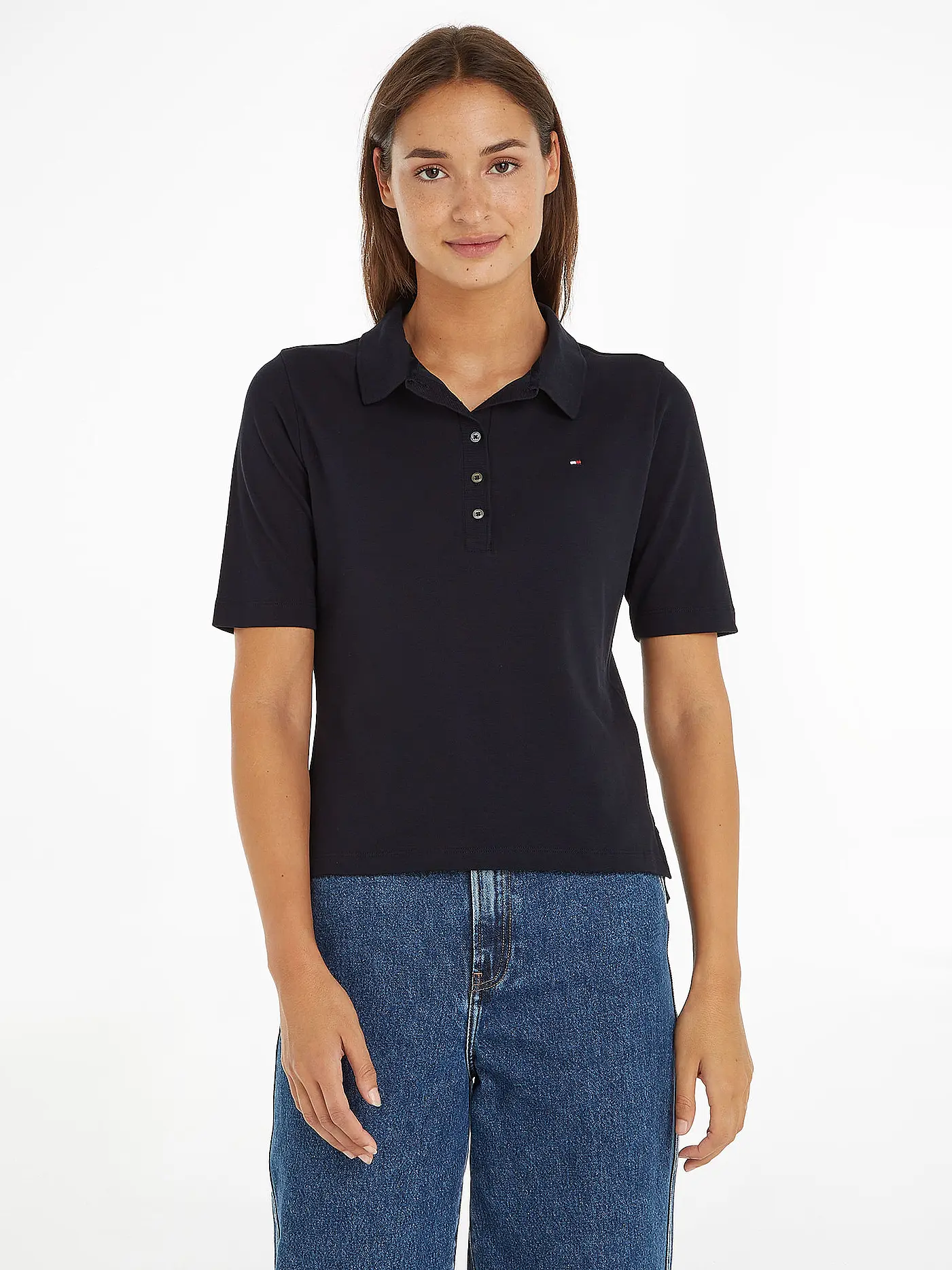 TOMMY HILFIGER | Poloshirt | dunkelblau